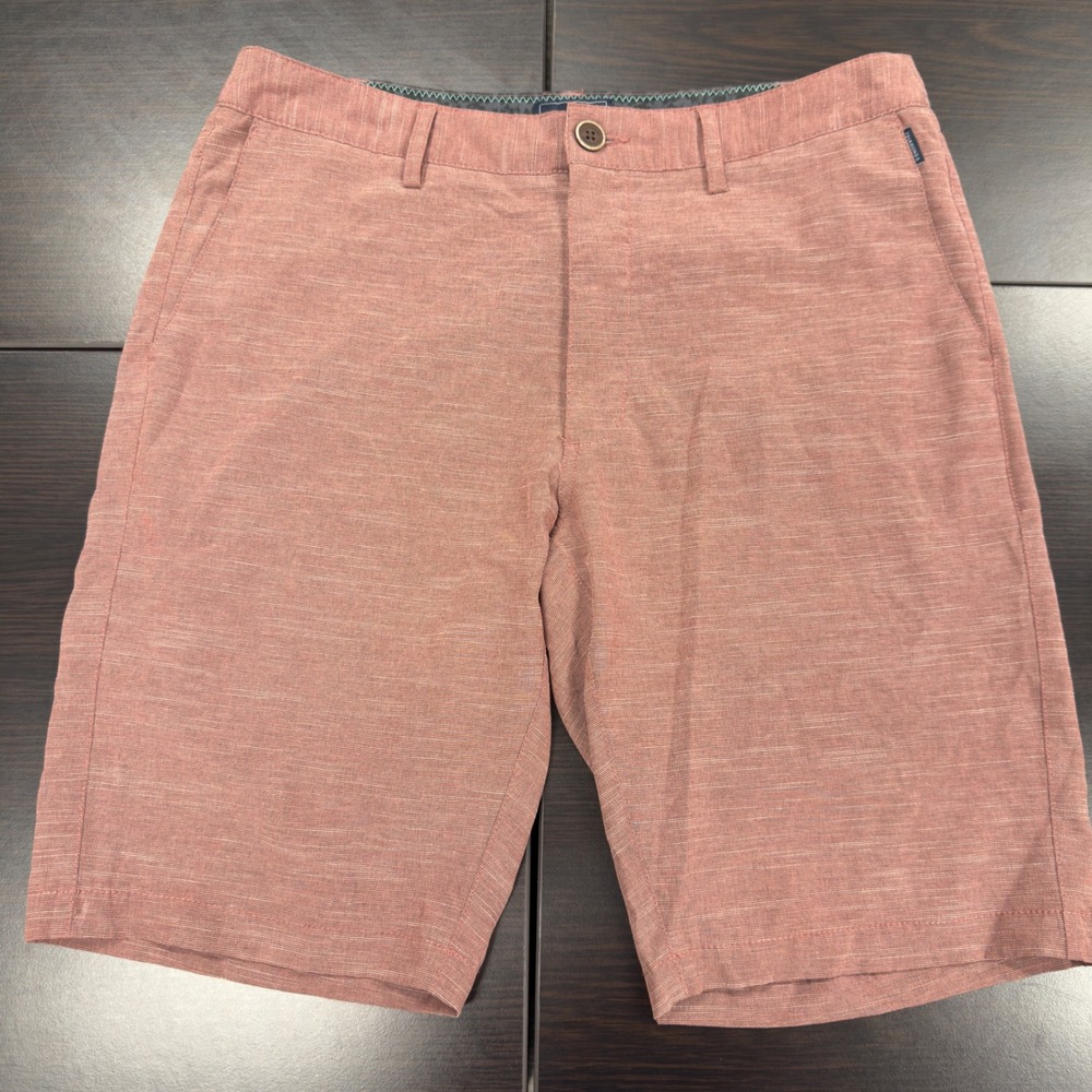 7 Diamonds Hybrid‎ Shorts Stretch Flat Front Casual Golf Travel Size 31